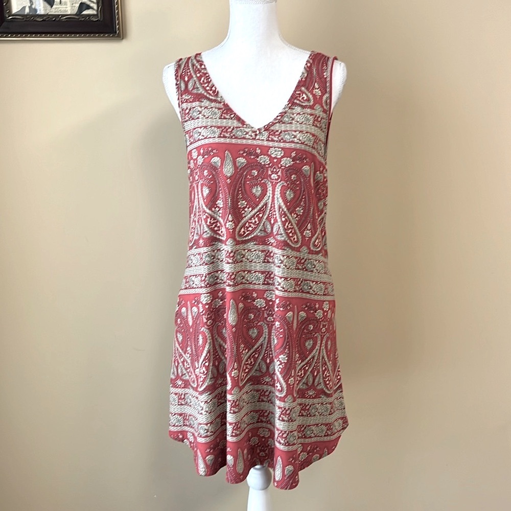 Cute Red Swing Dress